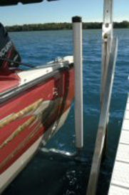 Pier Pleasure Boat Lift Centering Guides
